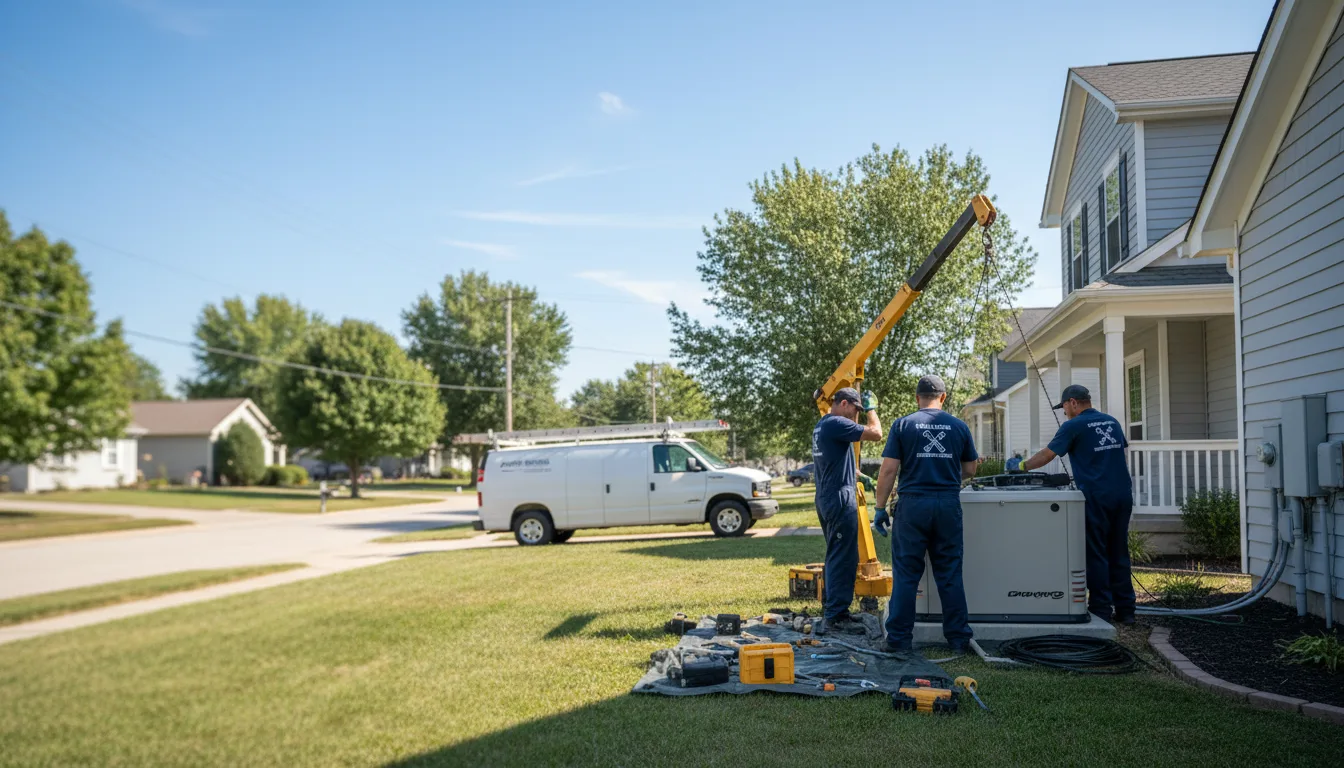 Generator Installation in Rock Falls, IA near me